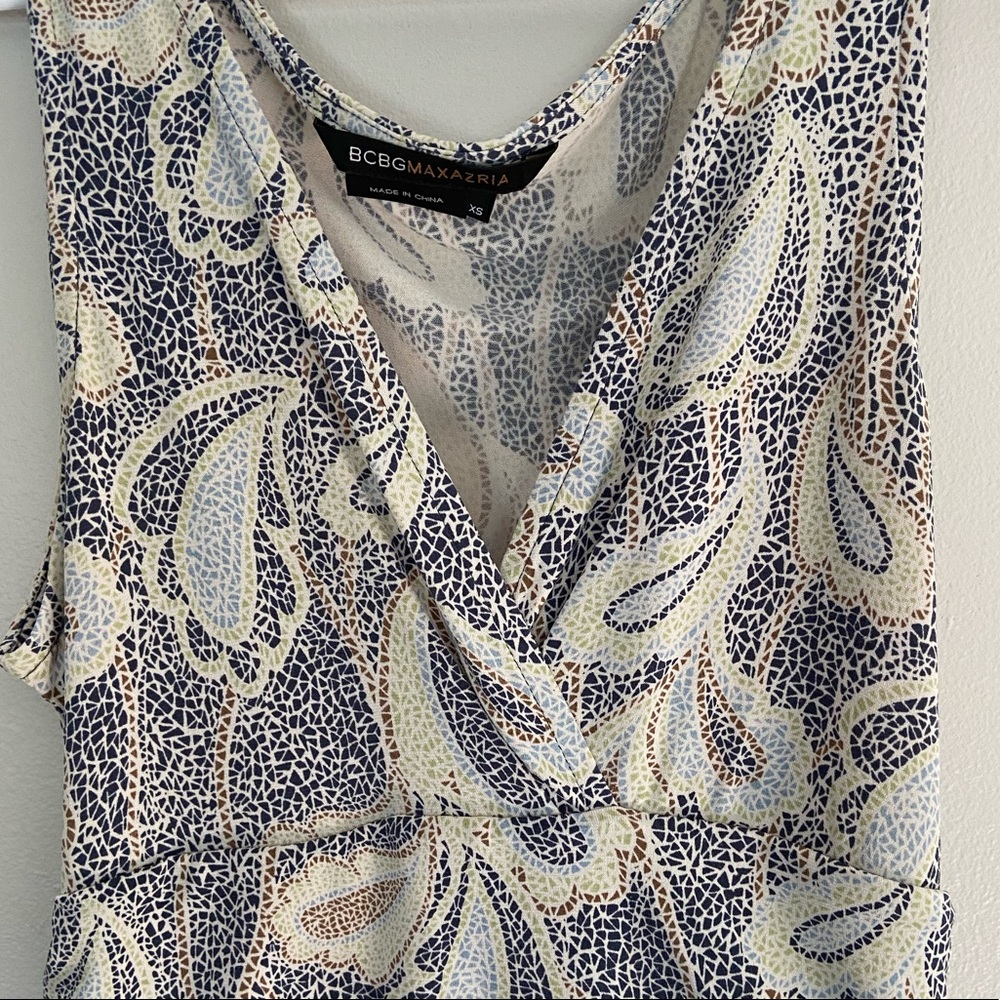 BCBG Paisley dress